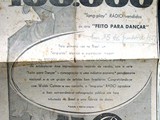 Divulgação dos 100.000 discos vendidos com a série Feito Para Dançar