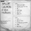 LP Waldir Calmon e seus multisons (Copacabana Discos, 1970) contracapa